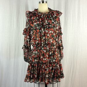 Misa Los Angeles Rizou Safari Floral Dress